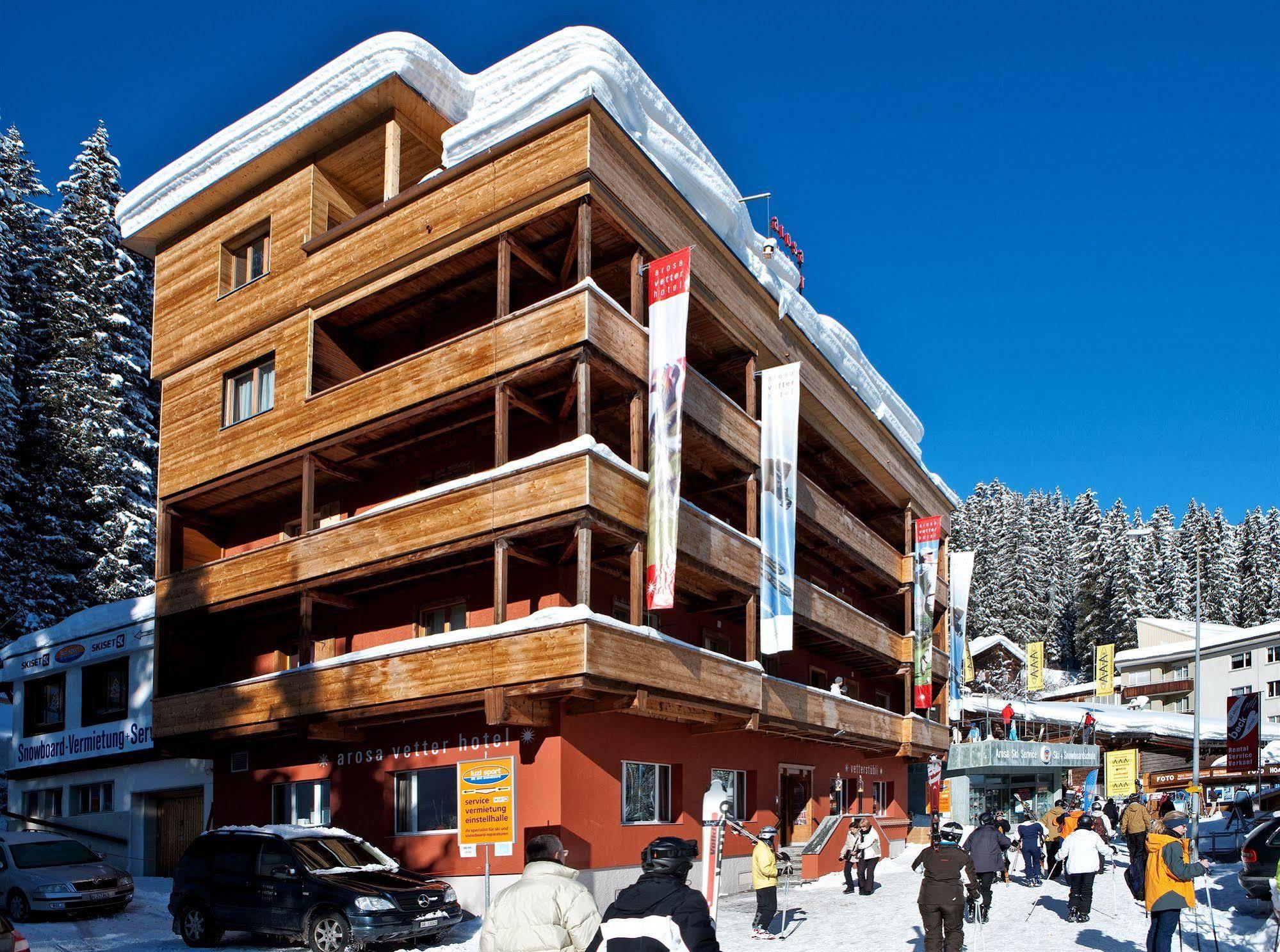 Arosa Vetter Hotel Exterior foto
